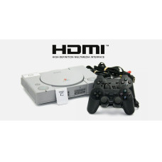 Sony Playstation 1 Console PS1 - W/ 2x Controllers + Accessories + HDMI