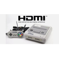 Super Nintendo (SNES) Original Console bundle - w/ OFFICIAL controller + HDMI